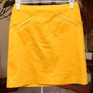NWT Worthington sz 6 gold skirt